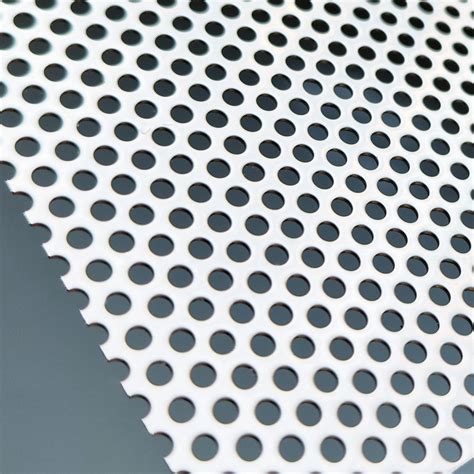 perforated metal sheet thickness|perforated sheet metal 4'x8.